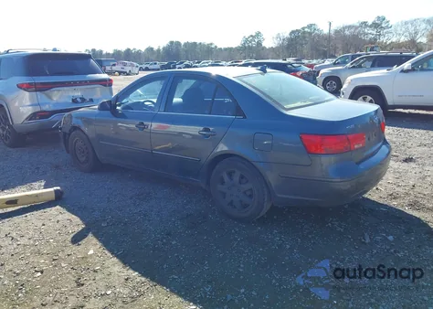 2010 Hyundai Sonata Gls z USA, uszkodzony, nr VIN 5NPET4AC0AH640808